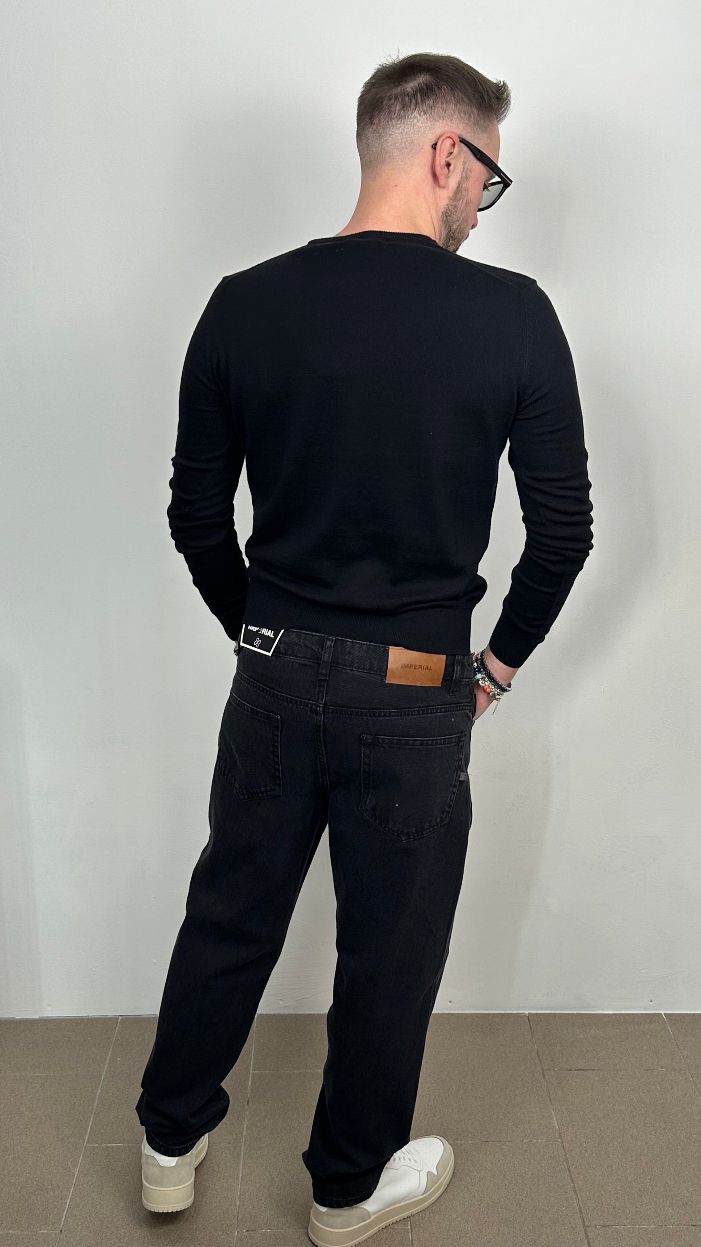 Maglione "IMPERIAL" girocollo e maniche lunghe