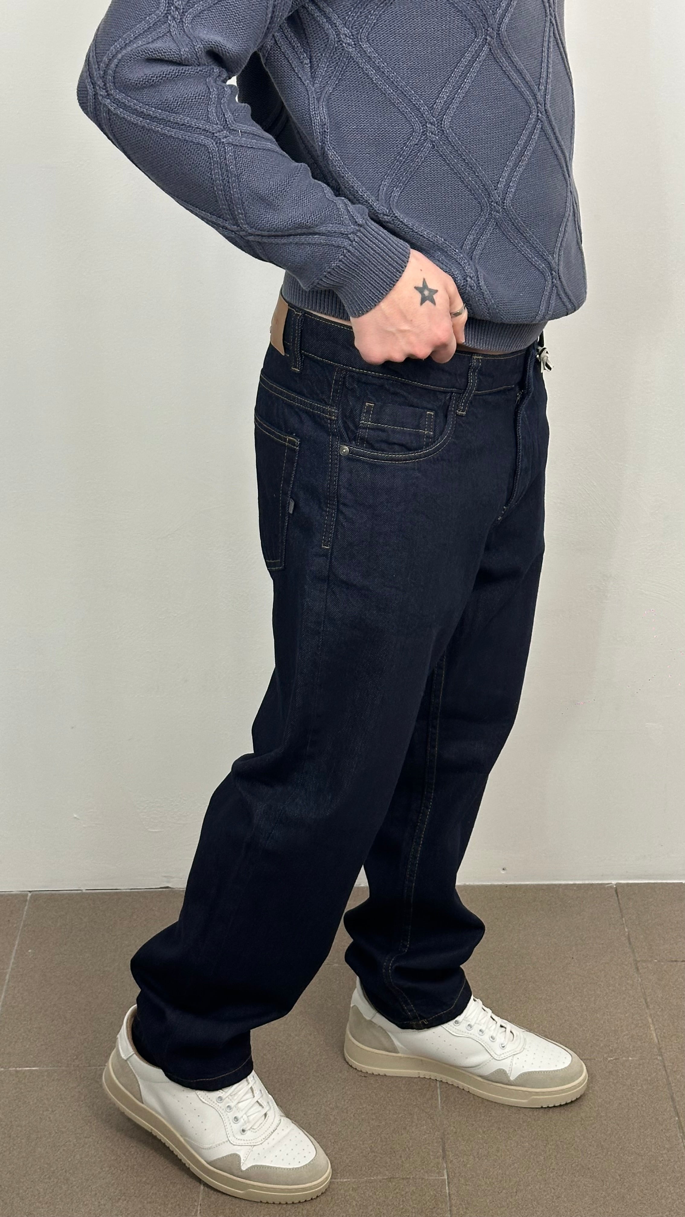 Jeans "IMPERIAL" taglio dritto vita media