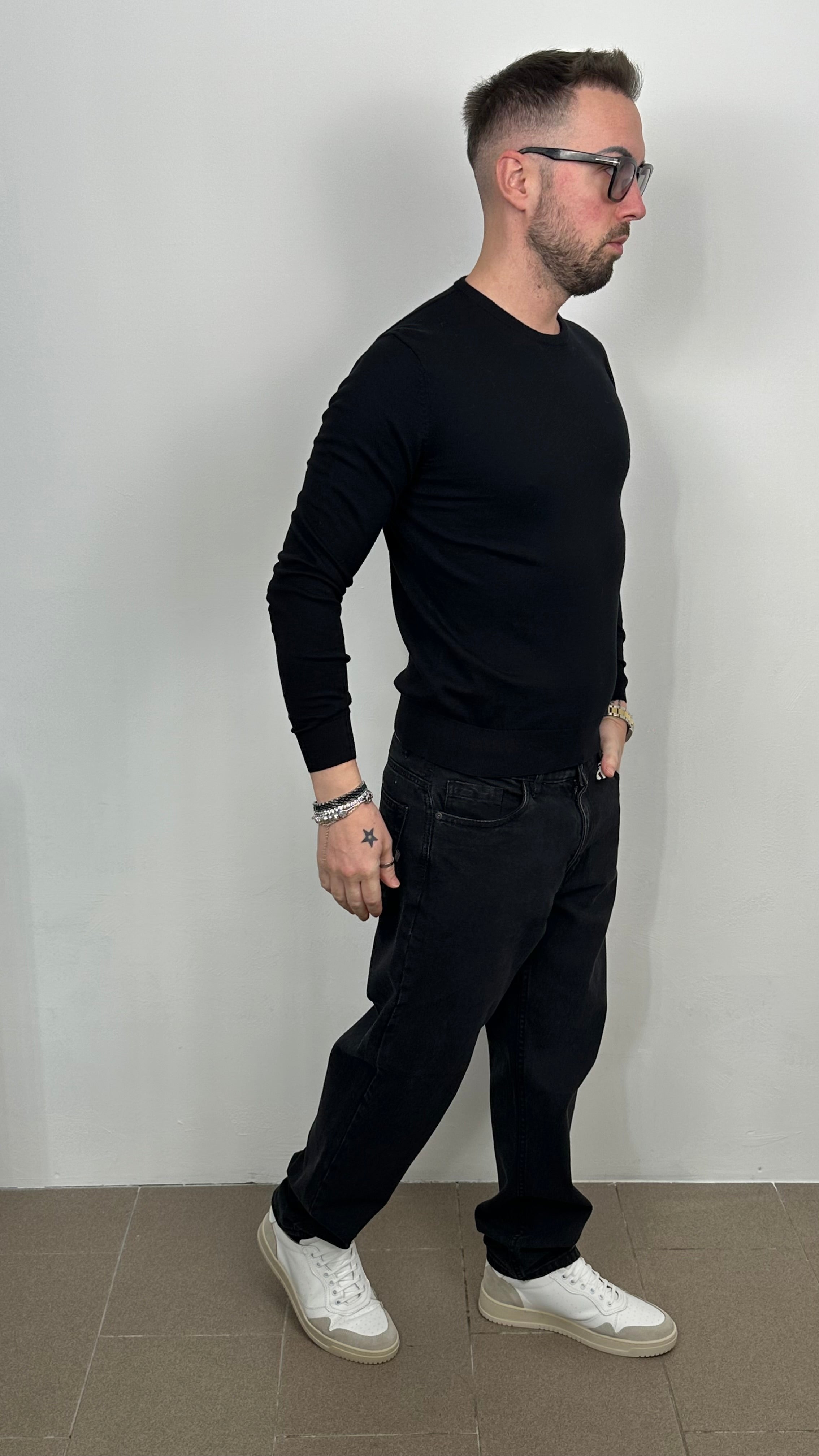 Maglione "IMPERIAL" girocollo e maniche lunghe