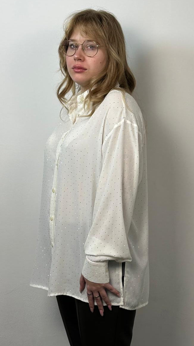 Camicia LUX con strass