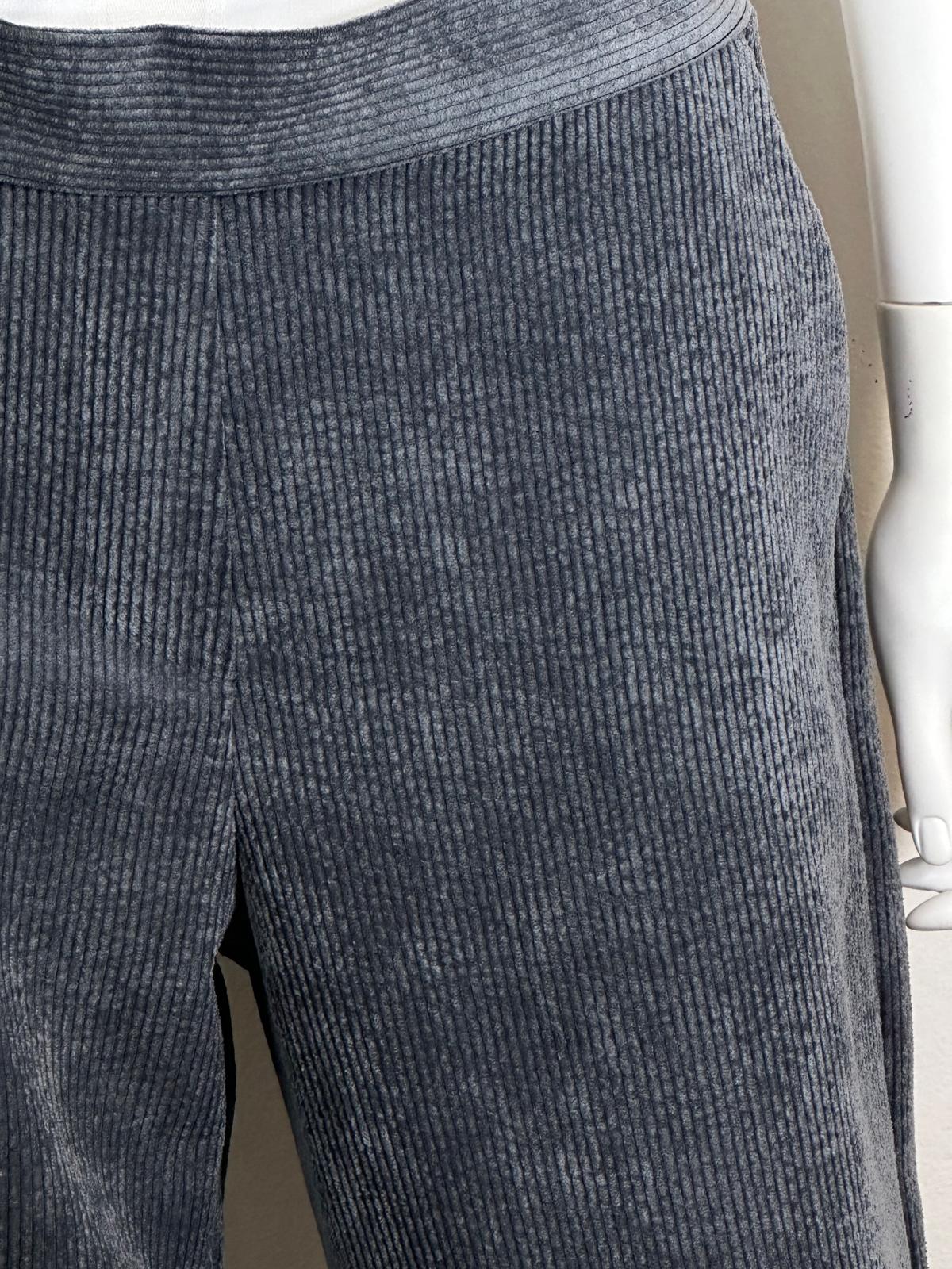 Pantalone a palazzo in velluto 500 righe