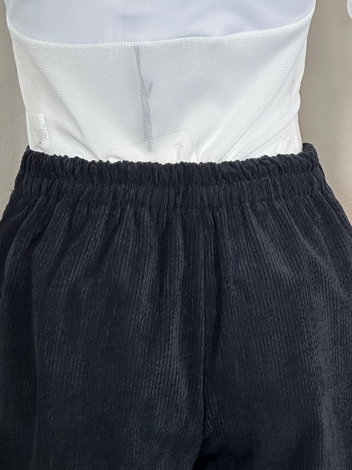 Pantalone a palazzo in velluto 500 righe