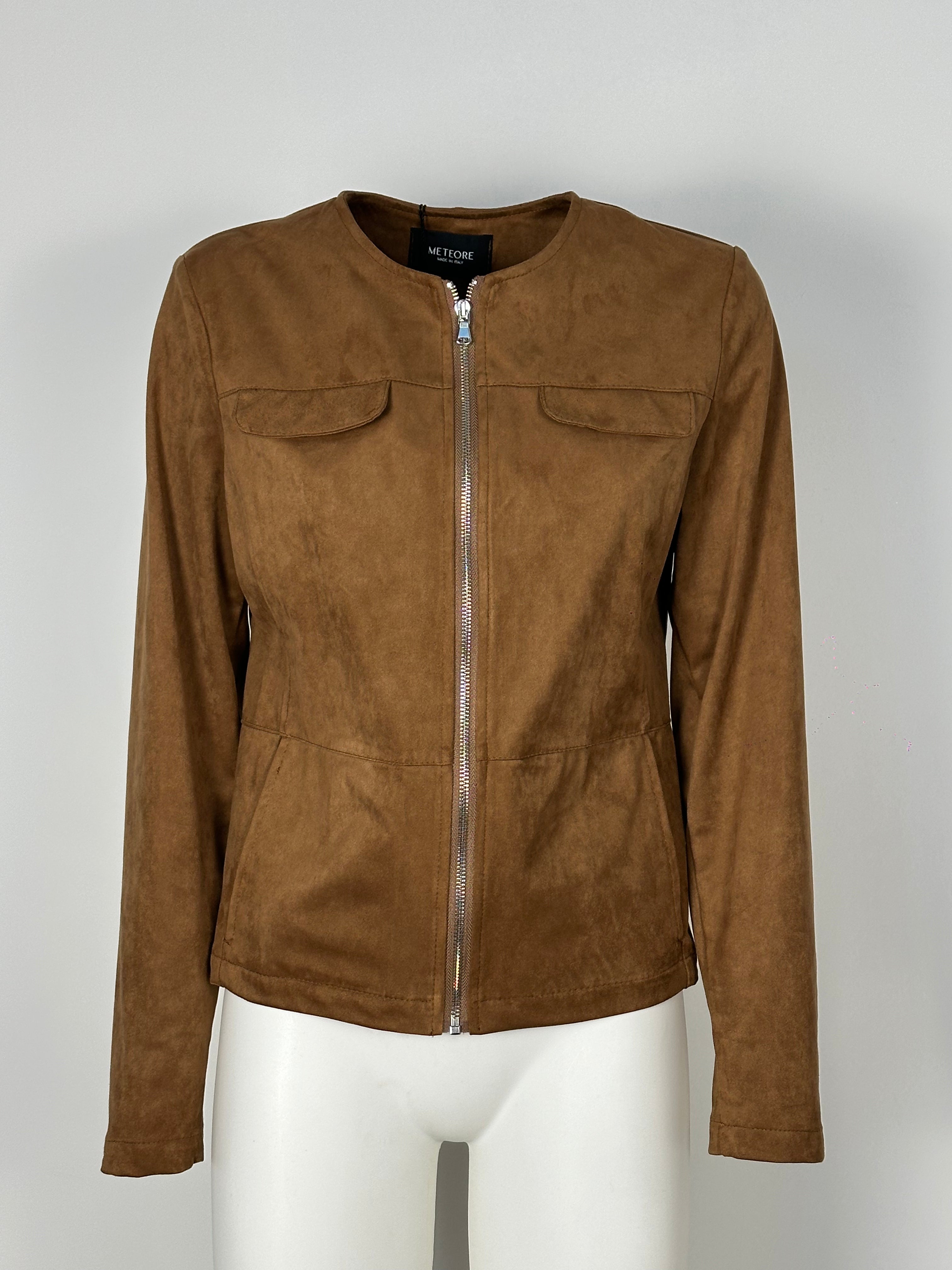 Giubbotto scamosciato