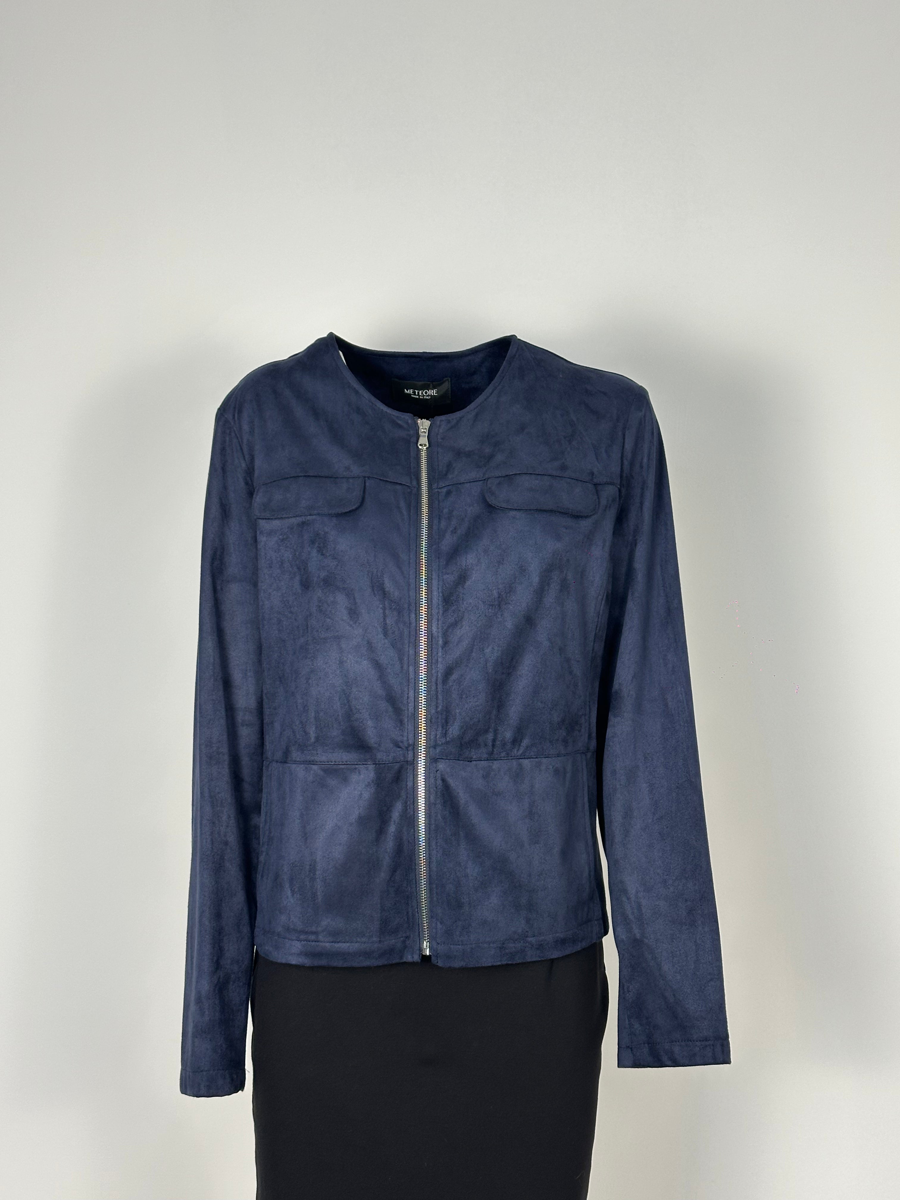 Giubbotto scamosciato