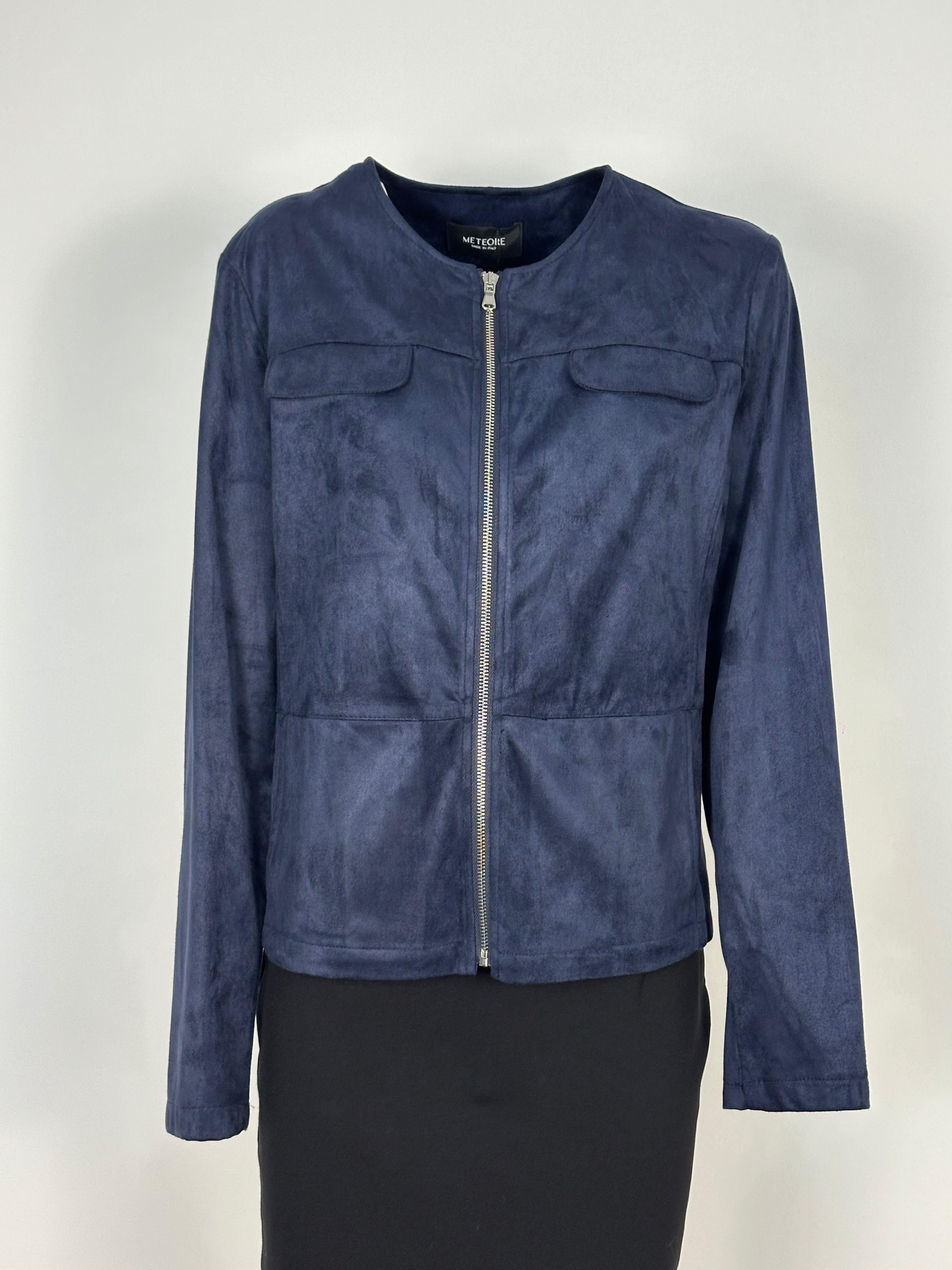 Giubbotto scamosciato