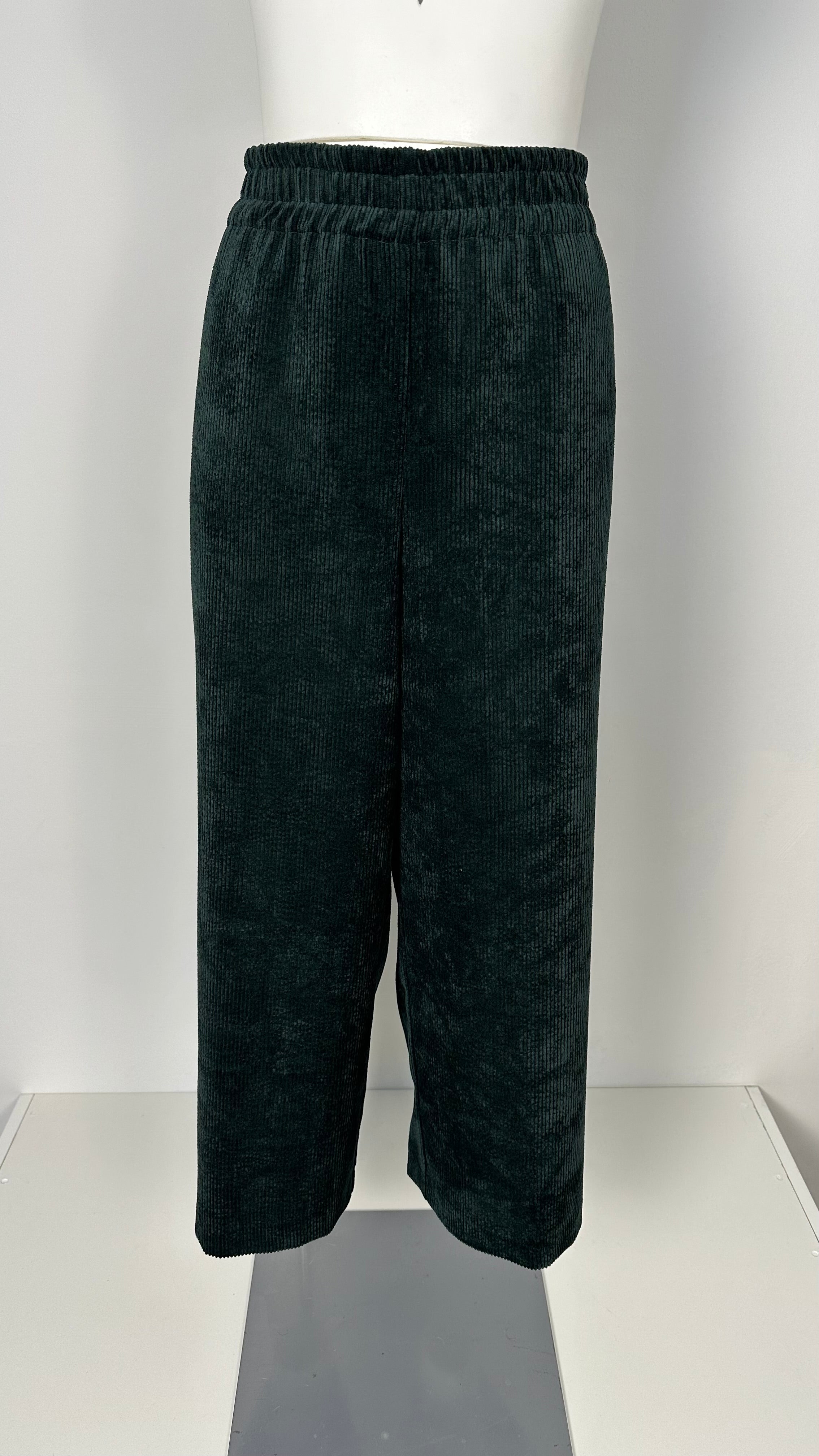 Pantalone gaucho in velluto 500 righe