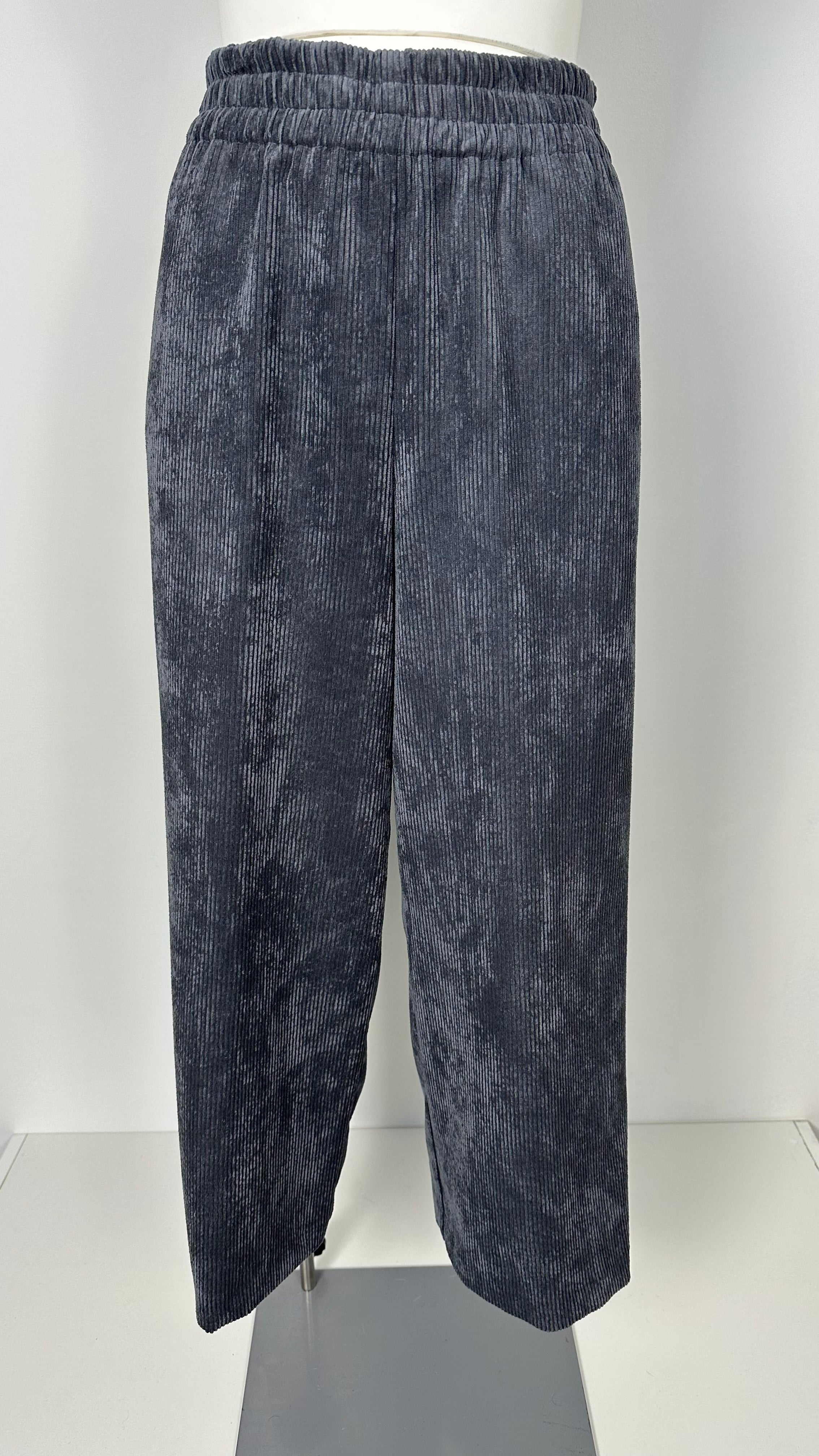 Pantalone gaucho in velluto 500 righe