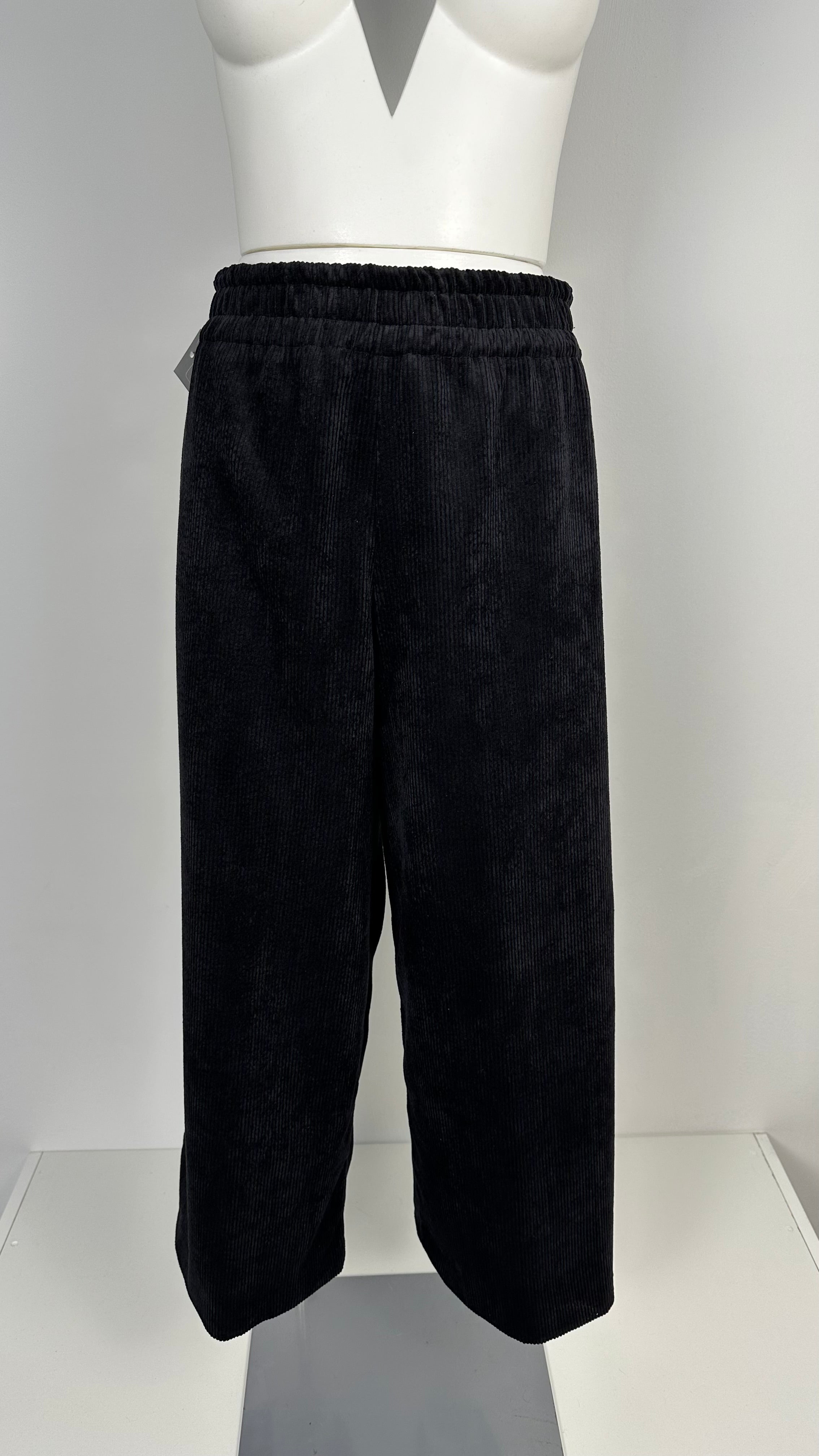 Pantalone gaucho in velluto 500 righe